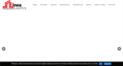 Desktop Screenshot of linea4immobiliare.com