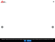 Tablet Screenshot of linea4immobiliare.com